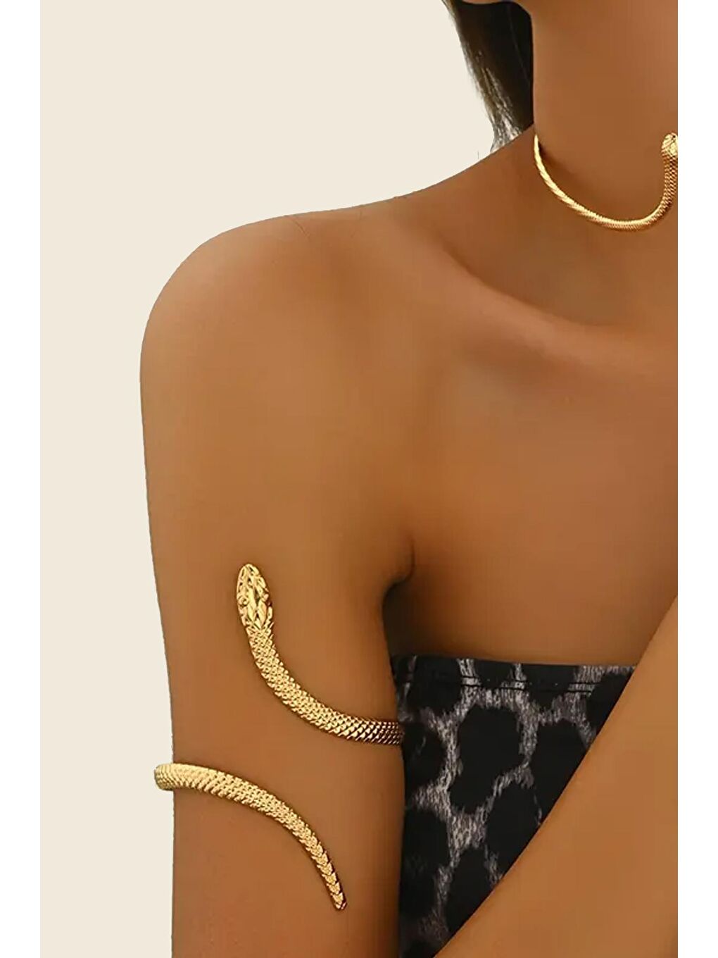 Pazu Bilekliği Gold Sarılan Yılan