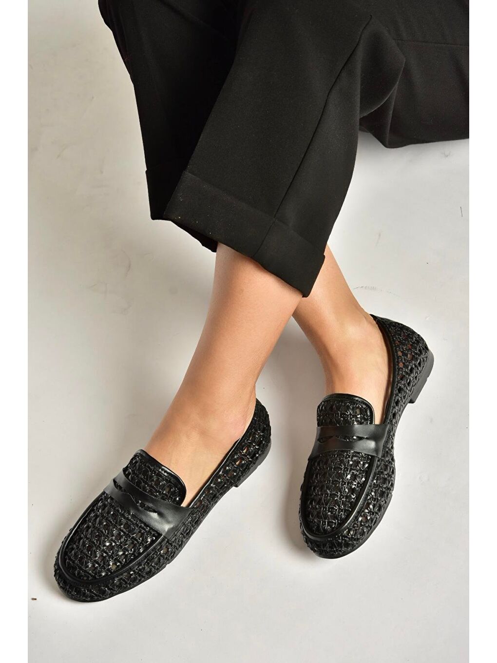 Siyah Kadın Babet Y267283309-1