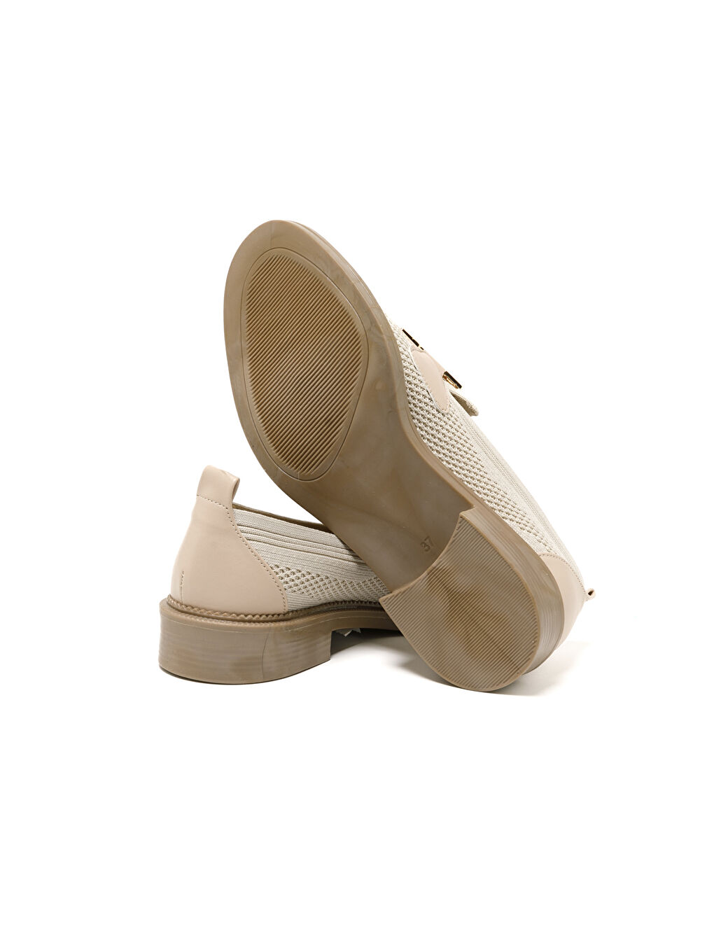 Kadın Oxford ( Klasik) MAR-25Y-039-016 Bej Triko-4