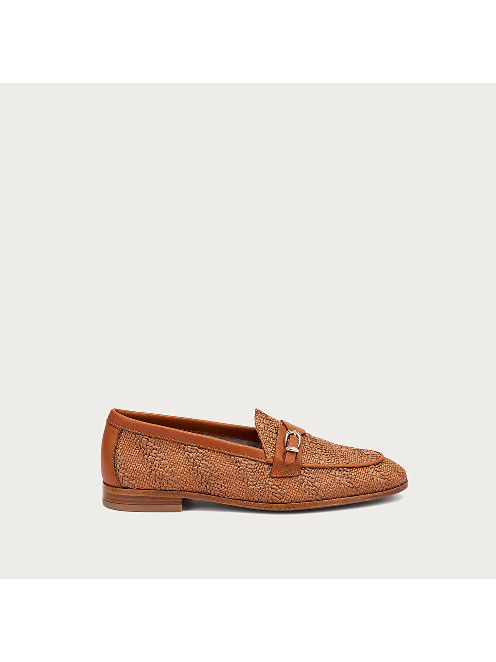 Kahverengi Kadın Babet Ayakkabı 94F5 RAFFIA LOAFERS