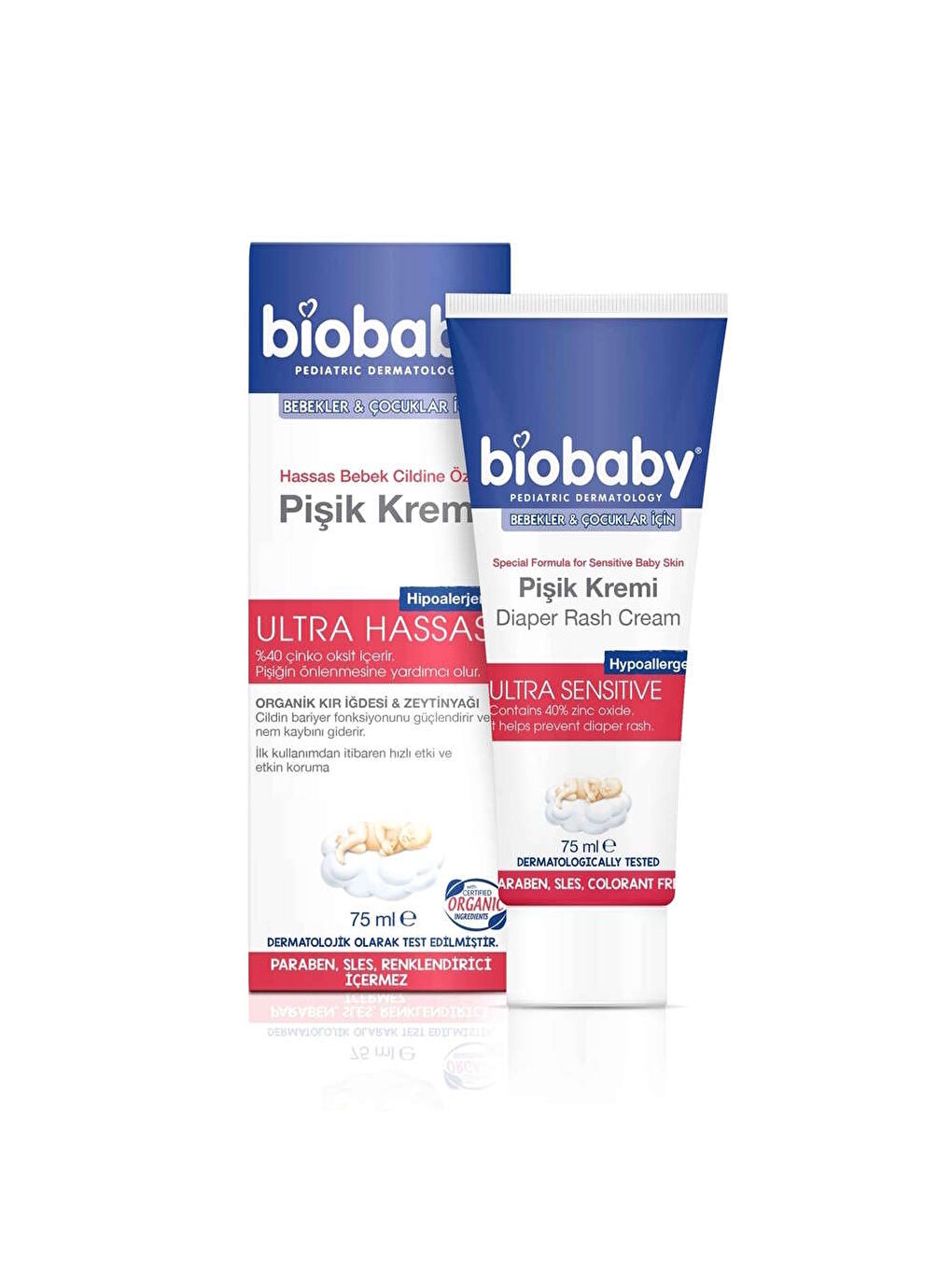 Biobaby Pişik Kremi 75ml