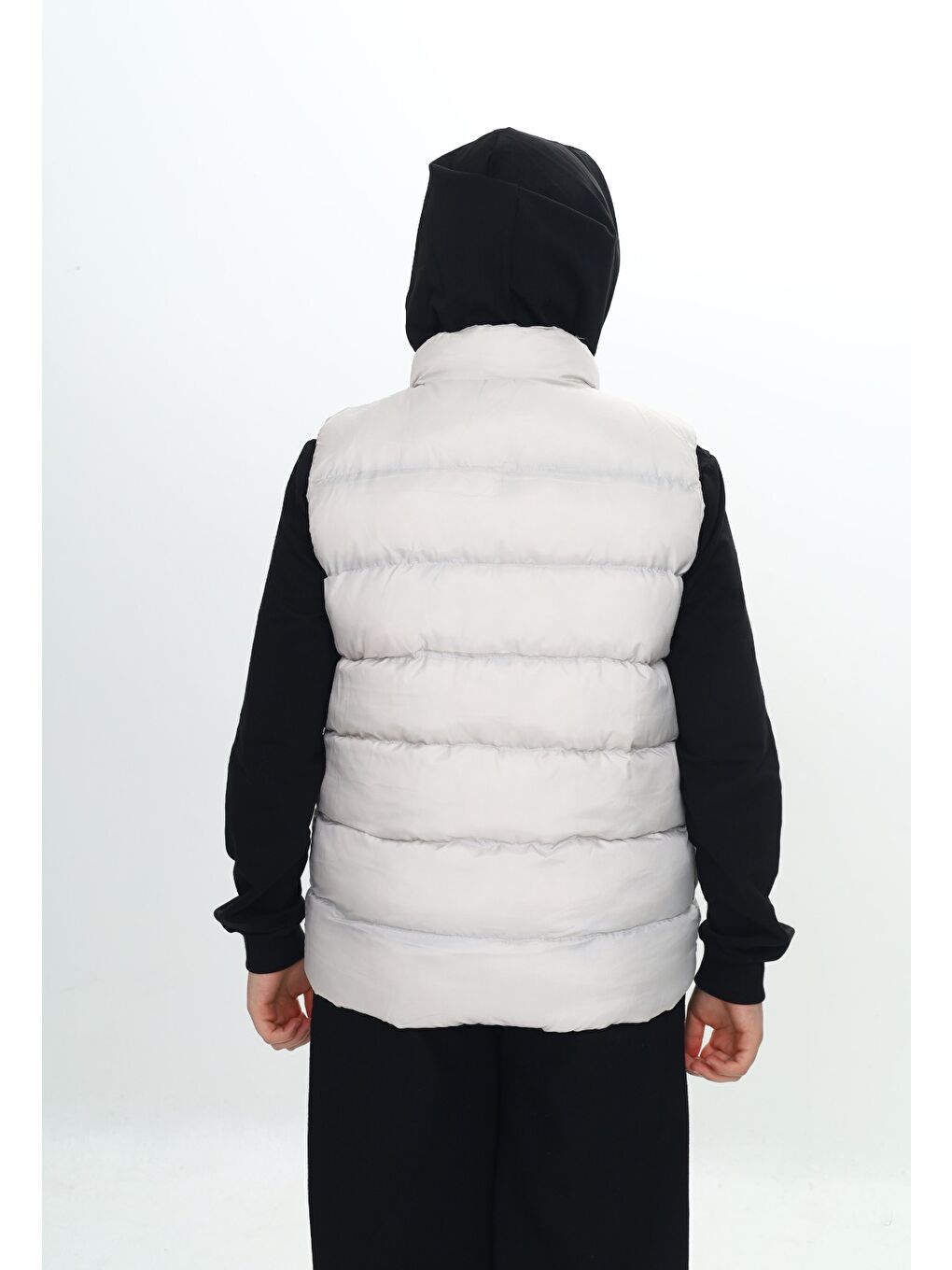 Bej Erkek Çocuk Göğsü Armalı Şişme Yelek-4