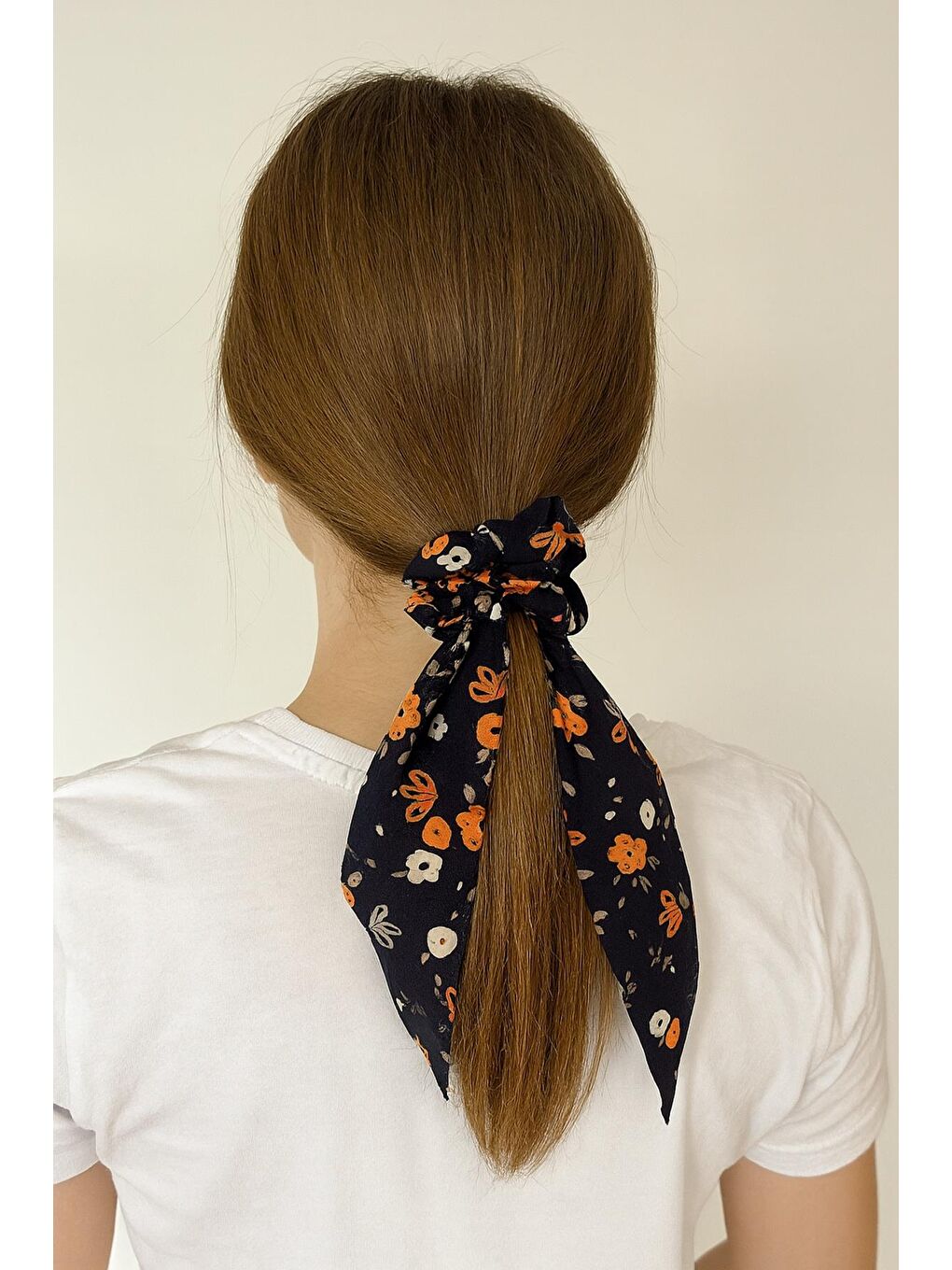 Siyah Fularlı Saç Tokası 2'li Paket-1