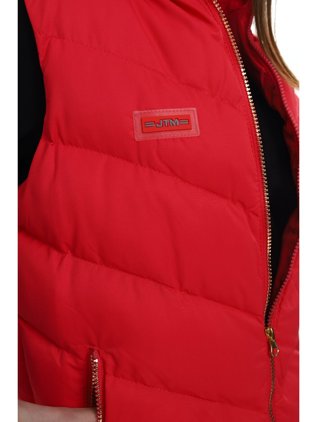 Kırmızı Kız Çocuk Göğsü Armalı Şişme Yelek-5