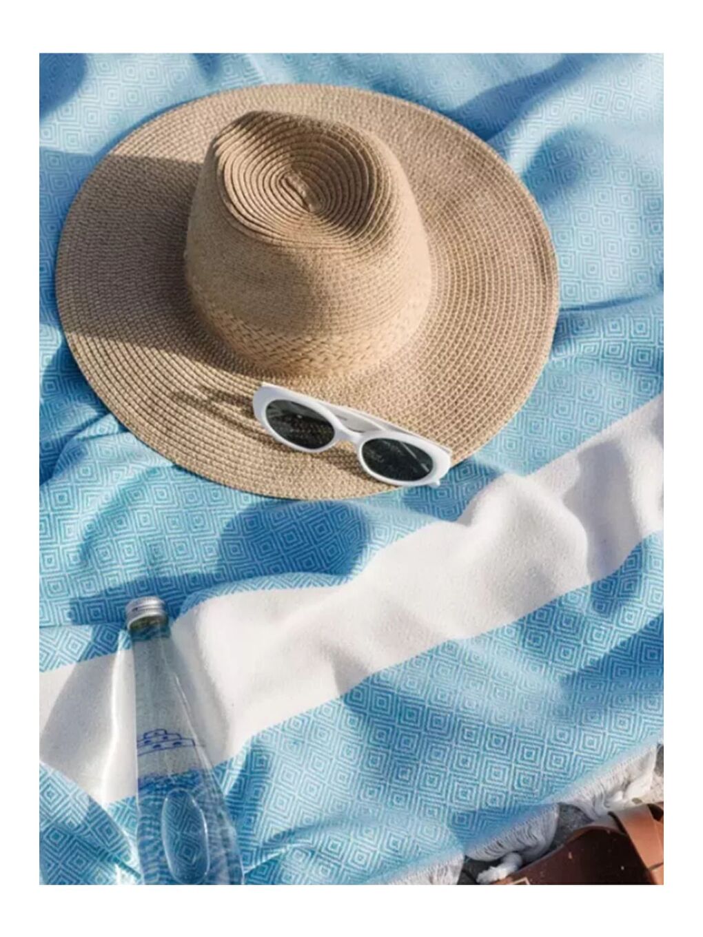 Turkuaz Yöresel Elmas Peştemal 100x180cm %100 Pamuk TURKUAZ/100X180CM-1