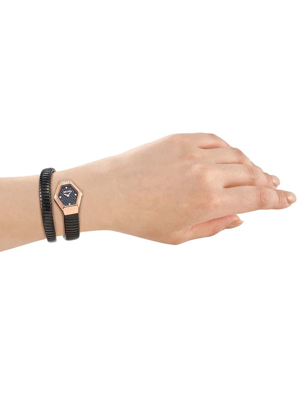 Siyah JC1L394M0075 Kadın Kol Saati-3