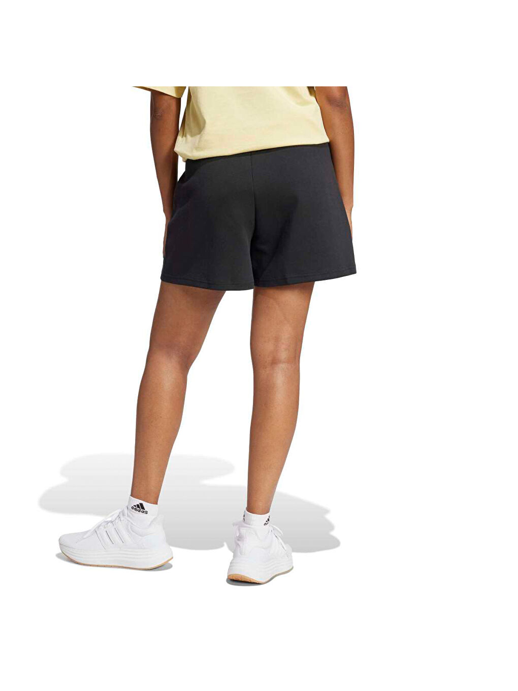 Future Icons Small Logo Kadın Siyah Şort-1