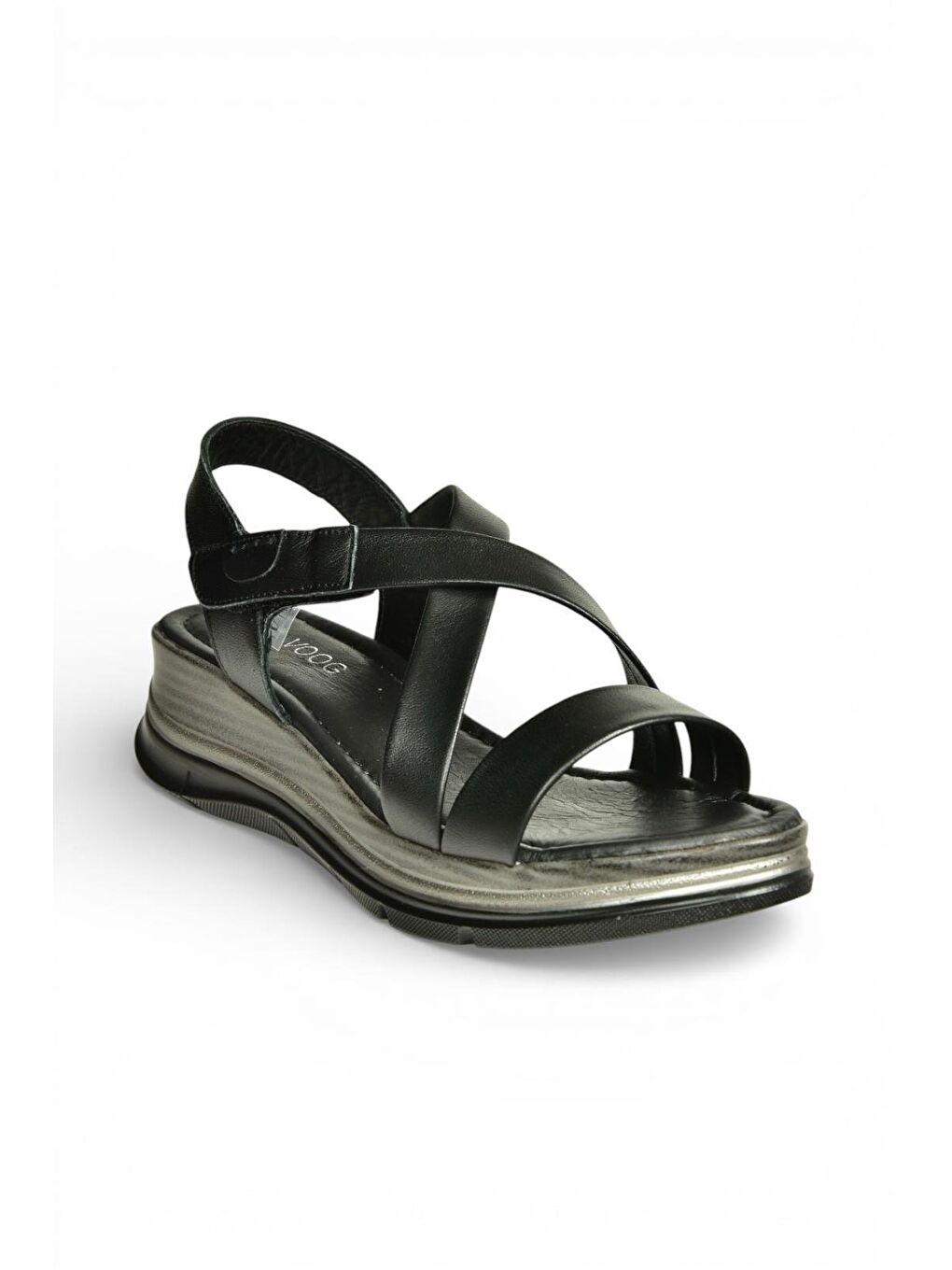 Siyah Kadın Sandalet Y555420203-5