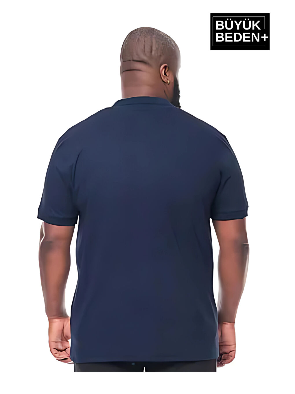 Lacivert Erkek Polo Yaka Tişört SPR25BPL25-2
