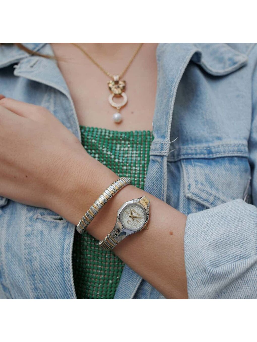 Sarı JC1L354M0055 Kadın Kol Saati-3