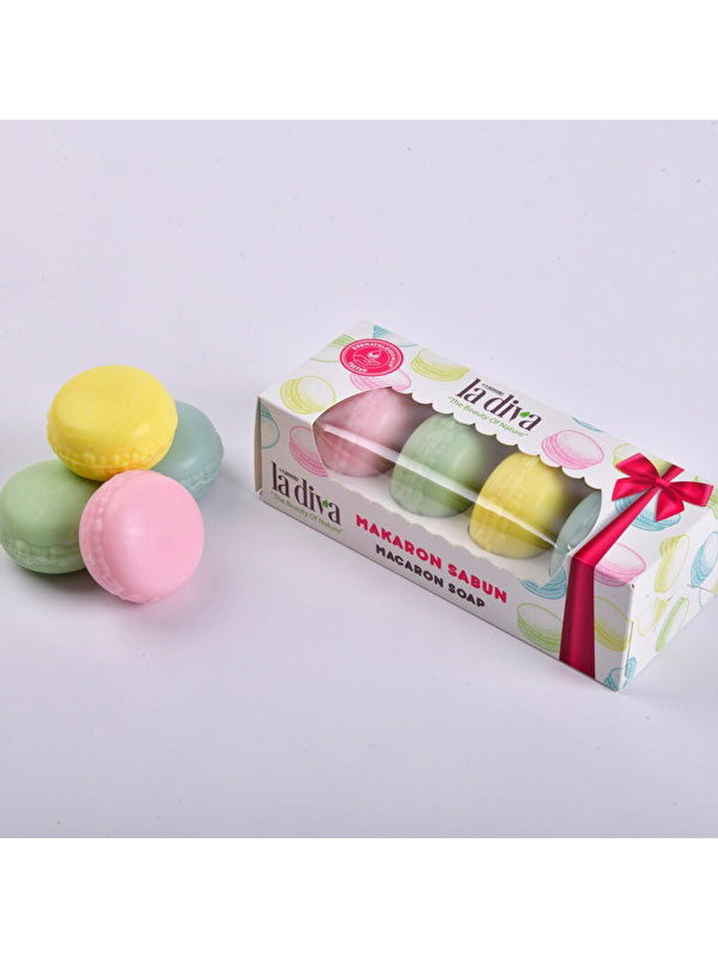 4'lü Makaron Sabun - Renkli-2