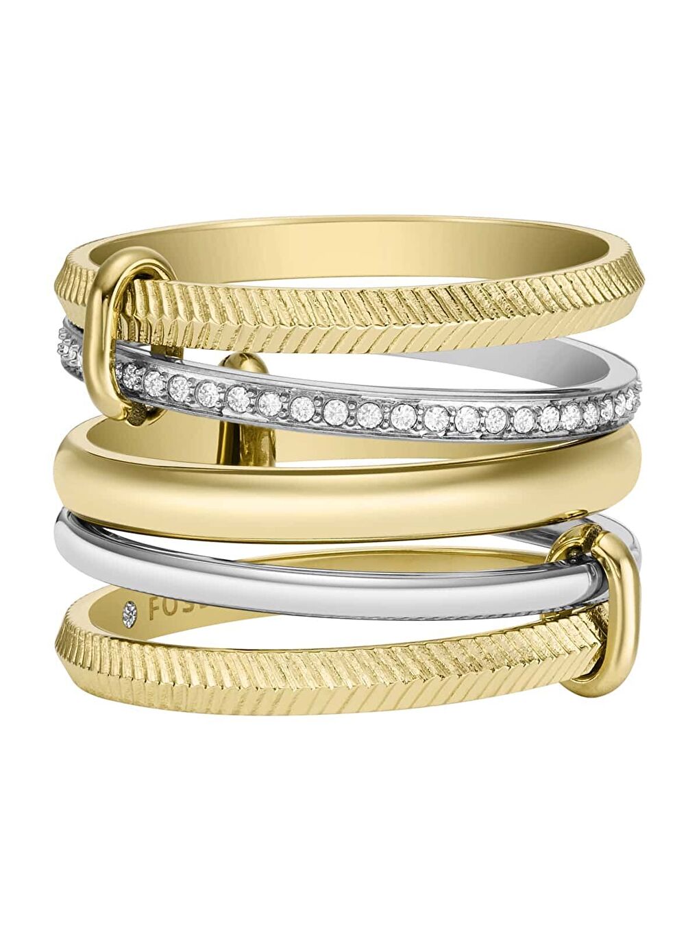 Sarı JF04592-998506 Kadın Yüzük (55 mm)