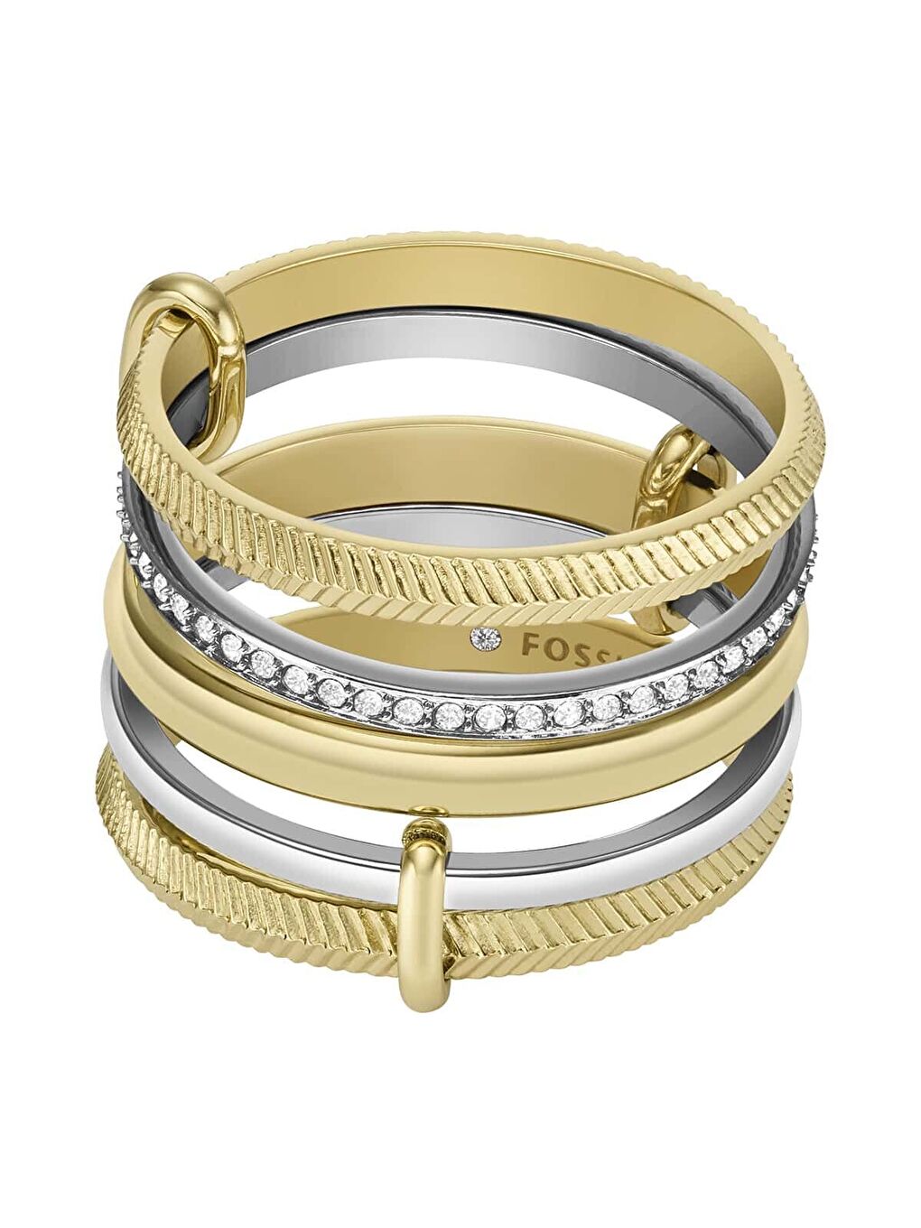 Sarı JF04592-998506 Kadın Yüzük (55 mm)-1