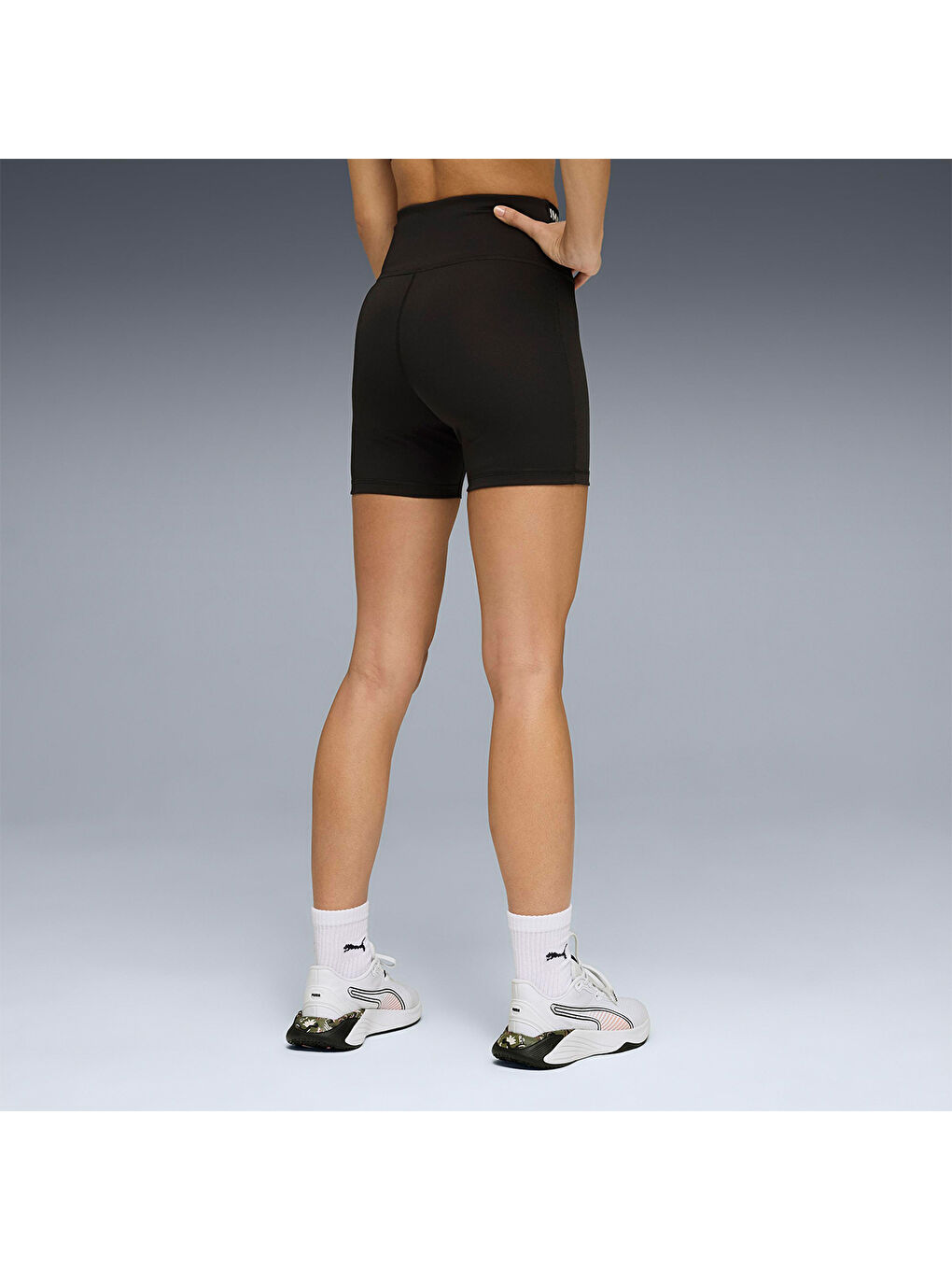 Strong Cf Short Kadın Siyah Tayt-1