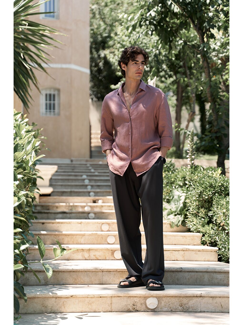 Geaohrid Siyah Erkek Pantolon