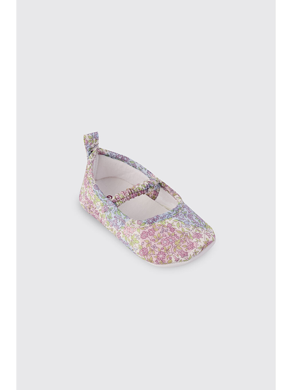 Lila Liberty Kumaş Kız Bebek Patik-1