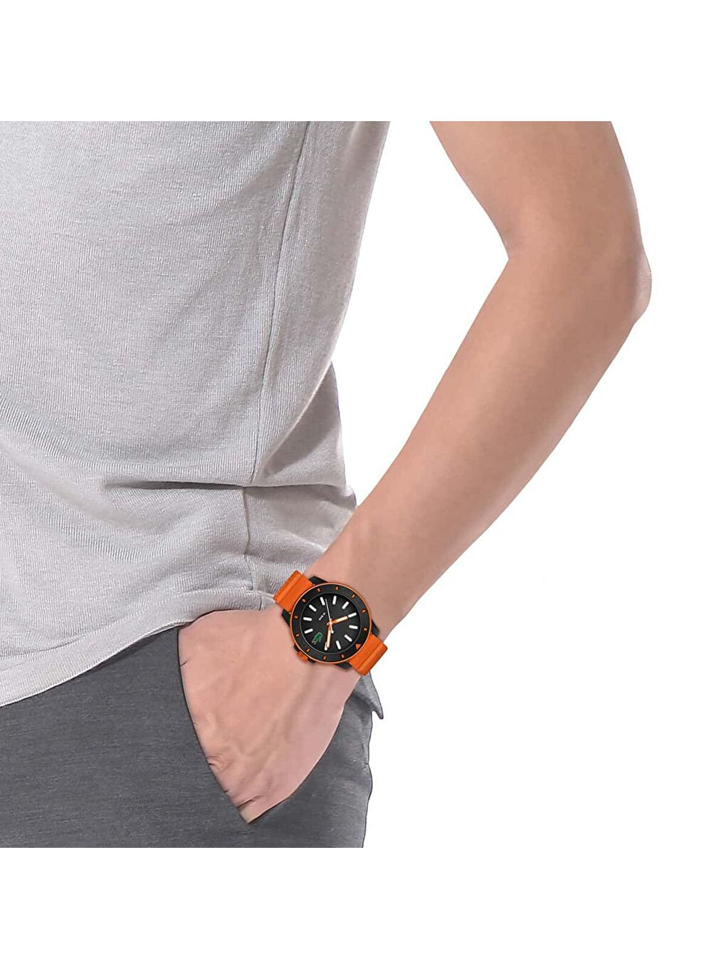 Turuncu LAC2011416 Erkek Kol Saati-4