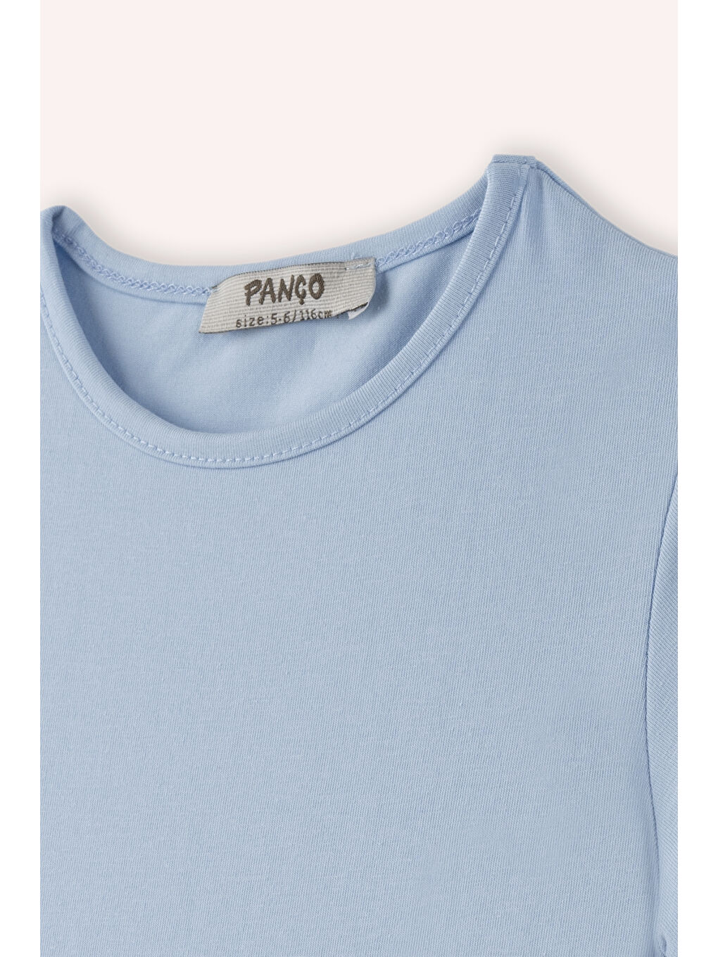 Mavi Kız Çocuk T-Shirt-2