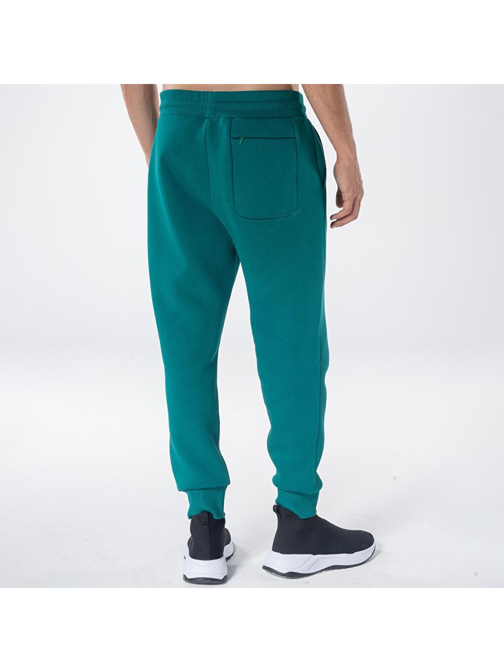 Agar Erkek Yeşil Cepli Lastikli Jogger Eşofman Altı-1