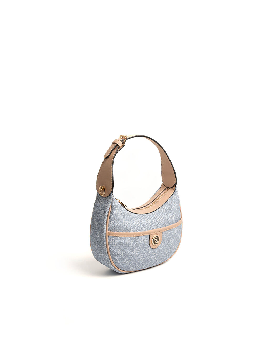 Mavi Kadın Omuz Çantası 1194-46976 SILVER POLO BAYAN ÇANTASI M178 MAVİ-MAT TEN-1