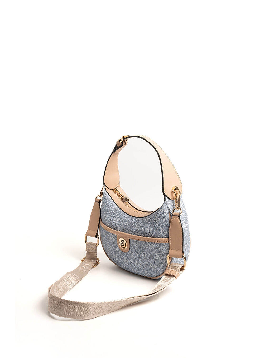 Mavi Kadın Omuz Çantası 1194-46976 SILVER POLO BAYAN ÇANTASI M178 MAVİ-MAT TEN-5