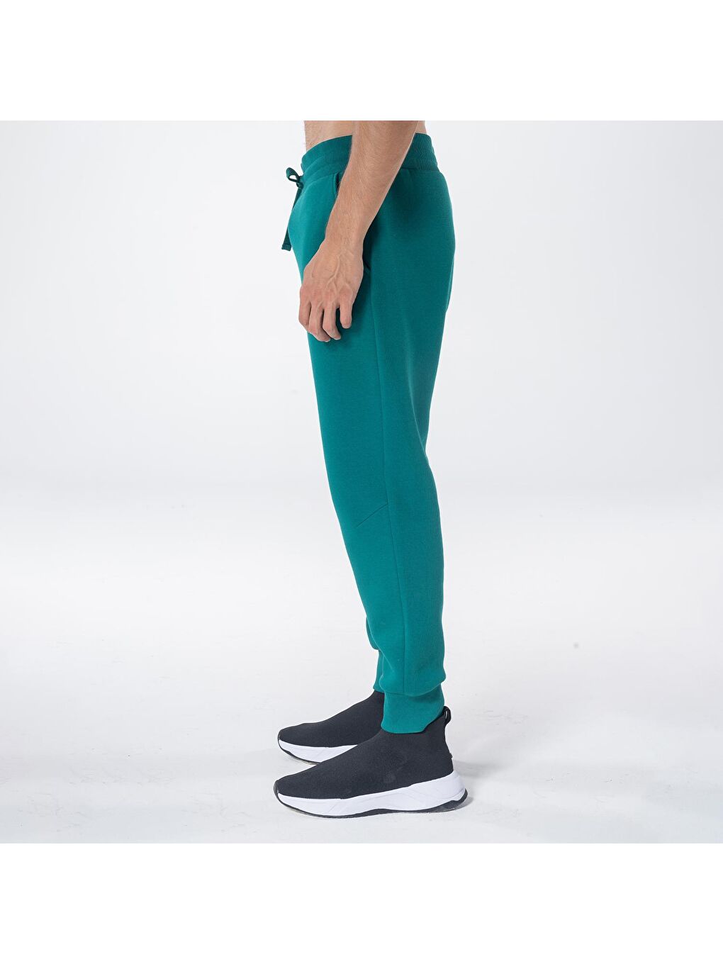 Agar Erkek Yeşil Cepli Lastikli Jogger Eşofman Altı-3