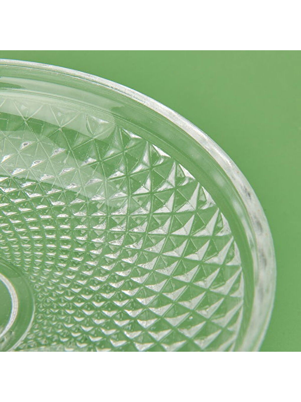 Renksiz Espina Ayaklı Sunumluk - Şeffaf - 19x11 cm-1