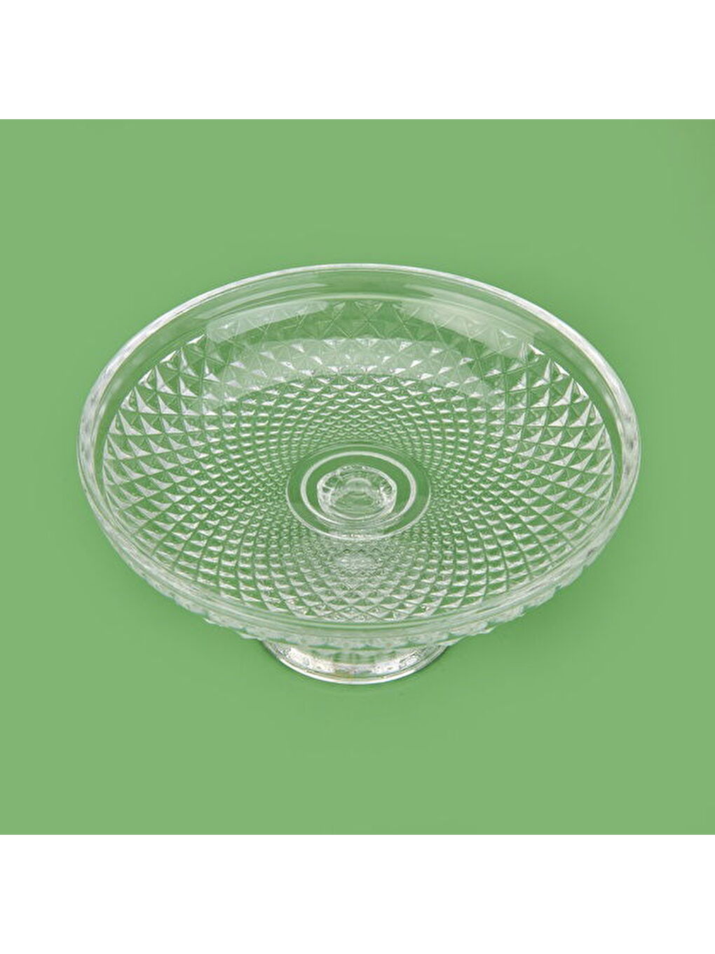 Renksiz Espina Ayaklı Sunumluk - Şeffaf - 19x11 cm-3