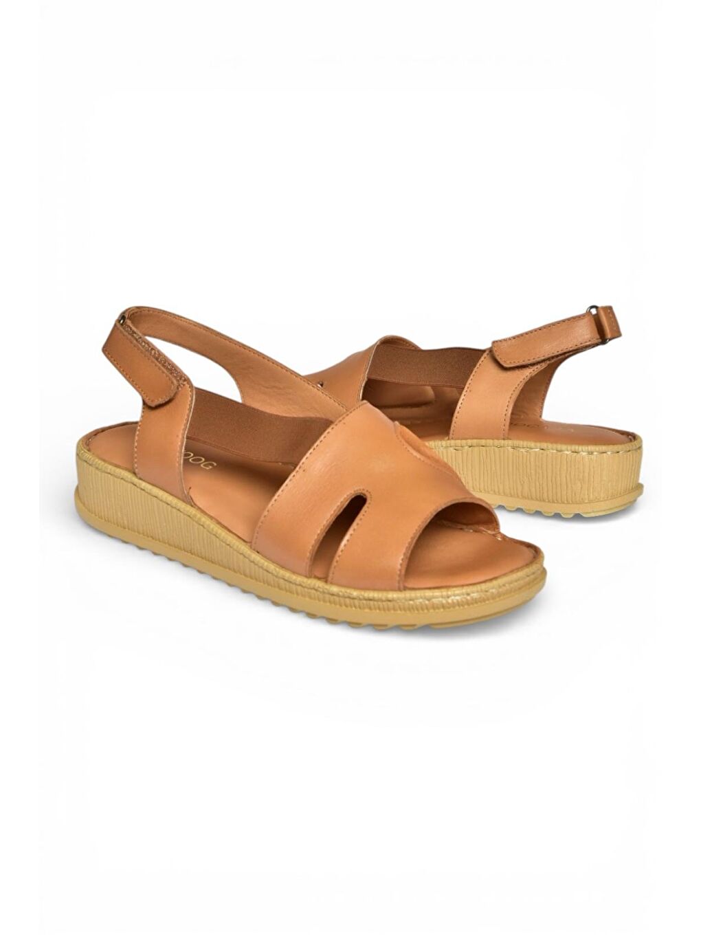 Kahverengi Taba Kadın Sandalet Y555554003-5