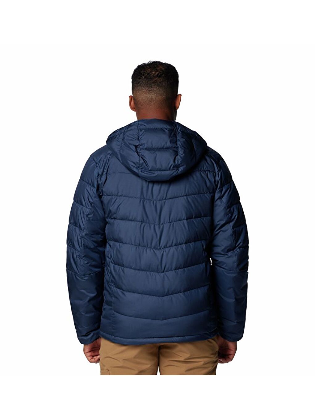 Lacivert Labyrinth Loop Hooded Erkek Mont WO3560-1