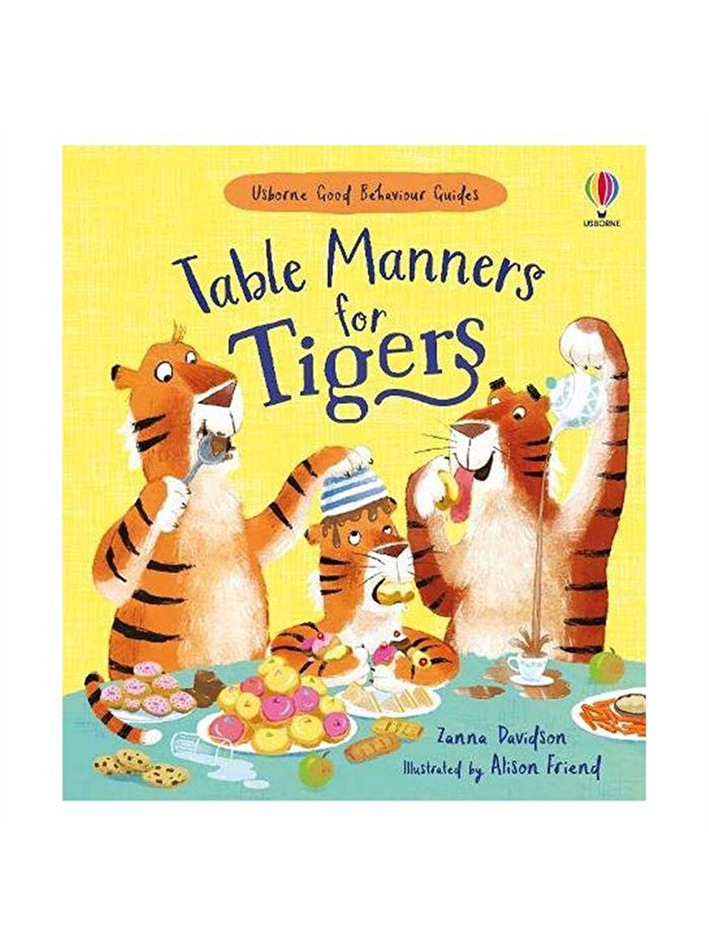 Usborne Karışık Table Manners for Tigers