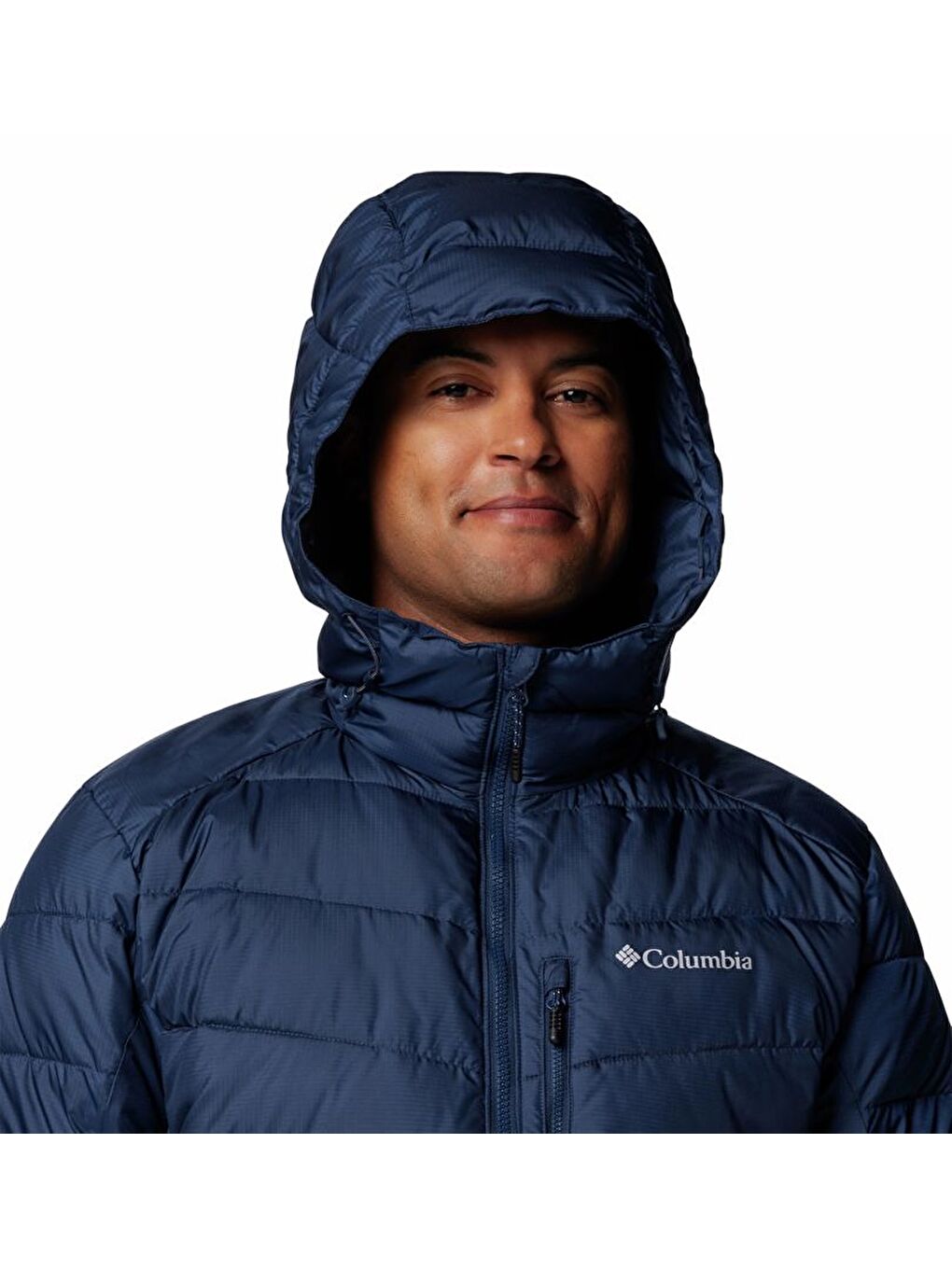 Lacivert Labyrinth Loop Hooded Erkek Mont WO3560-3