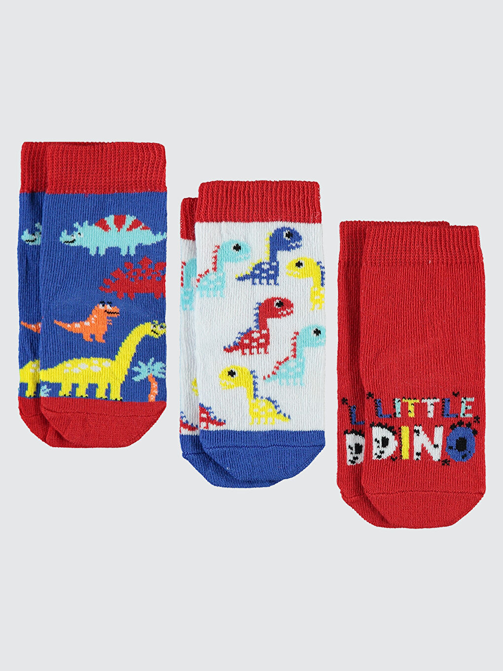 Baby Erkek Bebek 3'lü Çorap Set 6-18 Ay Lacivert-3