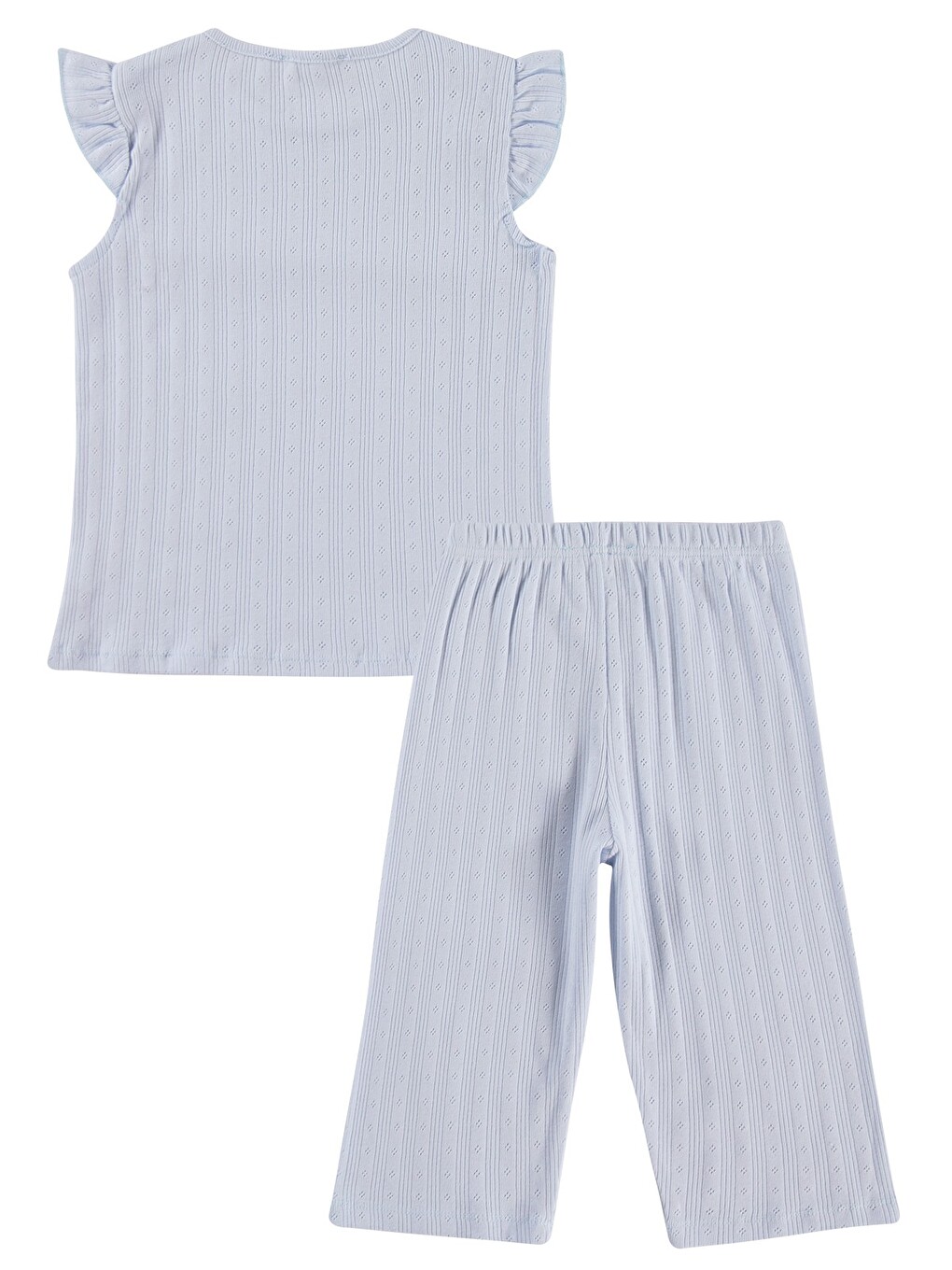 Girls Kaprili 10-13 Yaş Pijama Takımı - Mavi-2