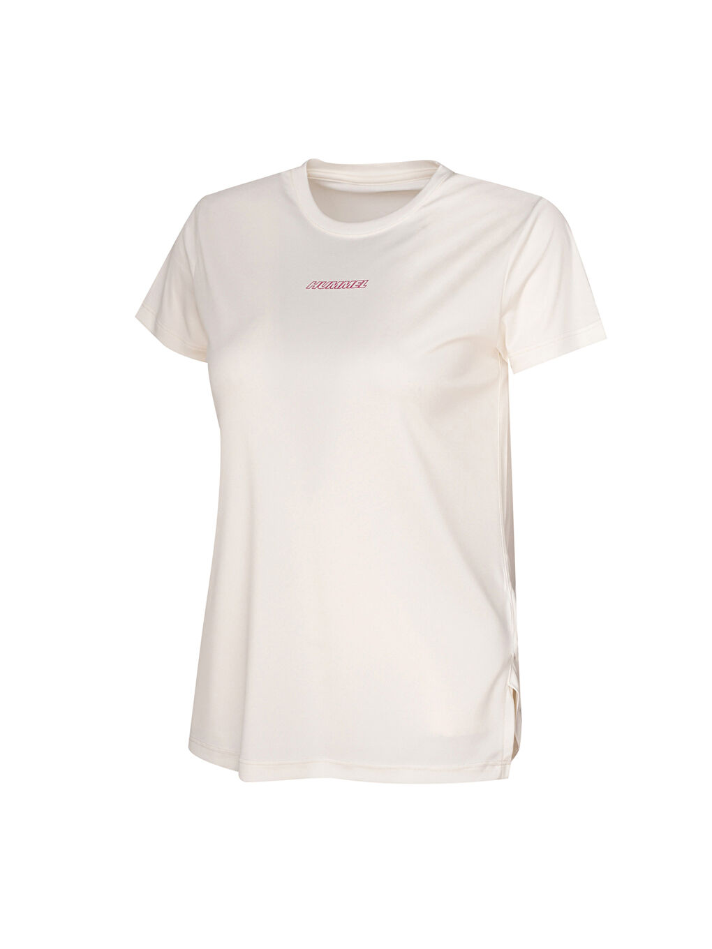 Renglon Kadın Ekru Yuvarlak Yaka Tişört-1