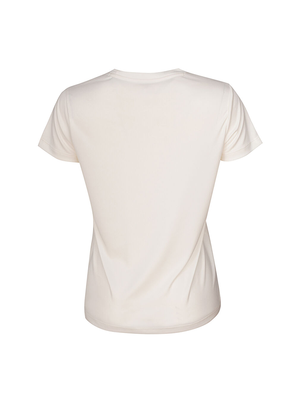 Renglon Kadın Ekru Yuvarlak Yaka Tişört-2