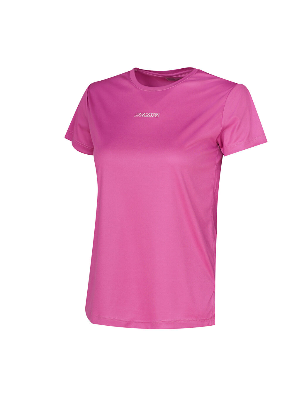 Renglon Kadın Pembe Yuvarlak Yaka Tişört-1