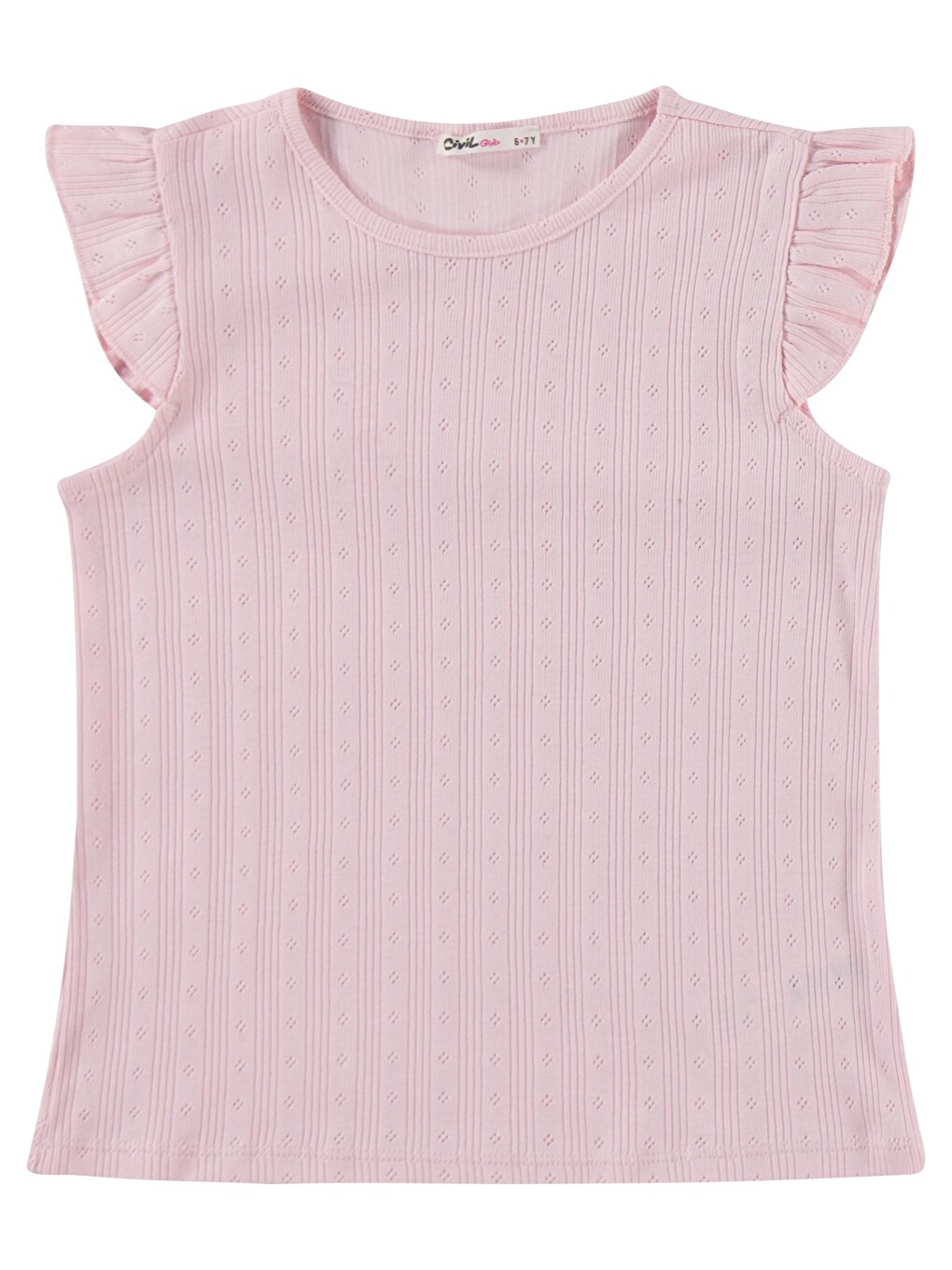 Girls Kaprili 10-13 Yaş Pijama Takımı - Pembe-1