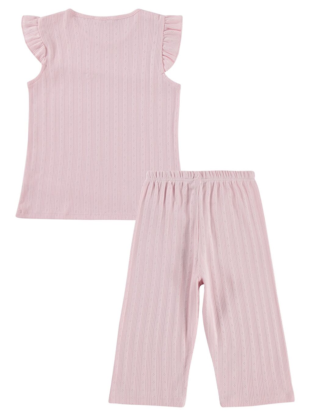 Girls Kaprili 10-13 Yaş Pijama Takımı - Pembe-2