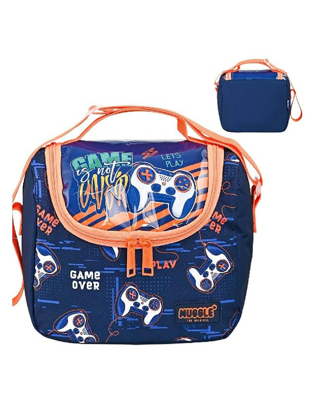 3 Bölmeli Lets Play Okul Sırt Çantası+Beslenme Çantası-1