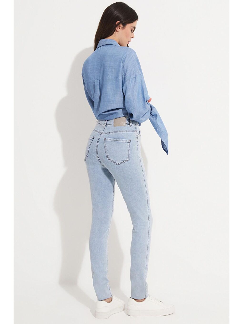 June Açık Mavi Kadın Skinny Fit Jean - 3