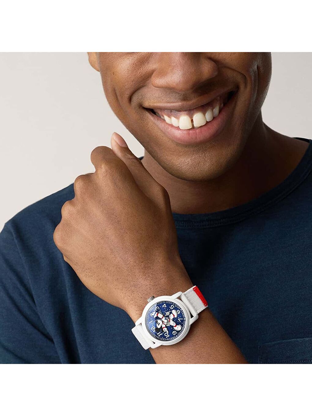 Beyaz FLE1194 Disney x Mickey Mouse Astronaut Kol Saati-5