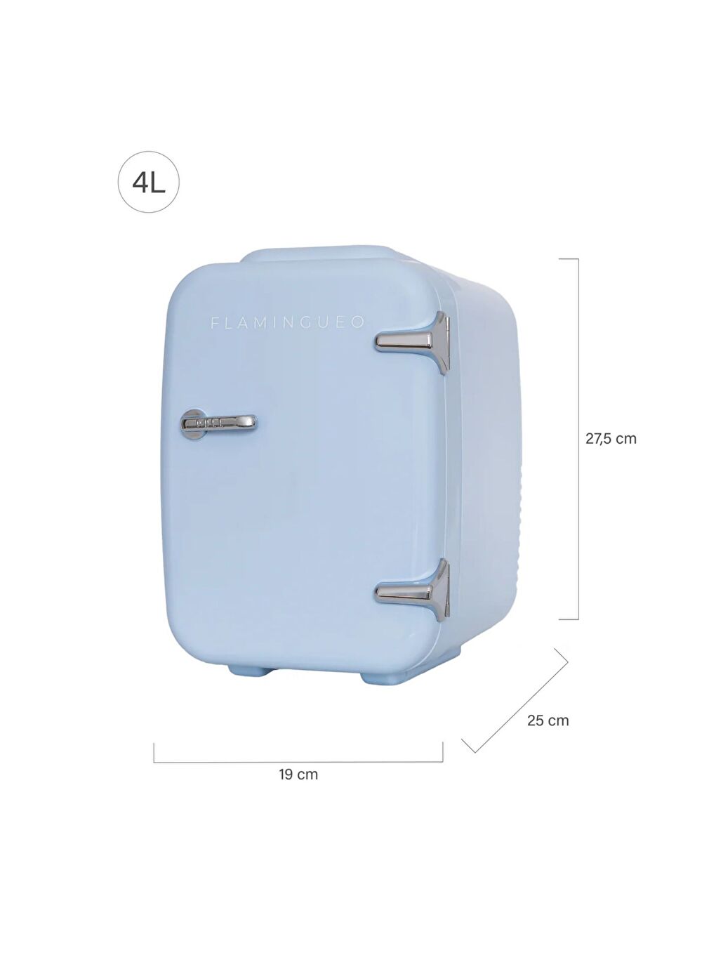 Jon Mini Taşınabilir Kozmetik Buzdolabı 4L-1