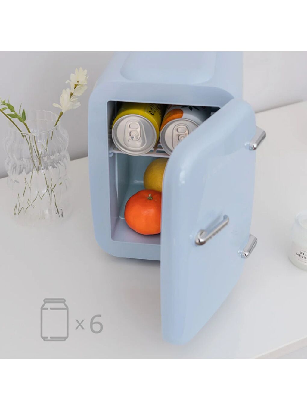 Jon Mini Taşınabilir Kozmetik Buzdolabı 4L-5