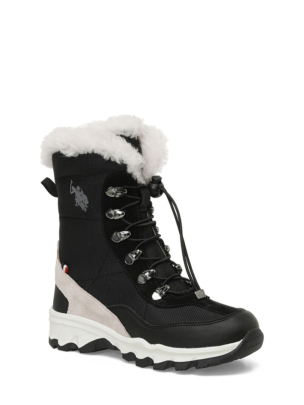 GLOPPE 4PR Siyah Kız Çocuk Çizme-1