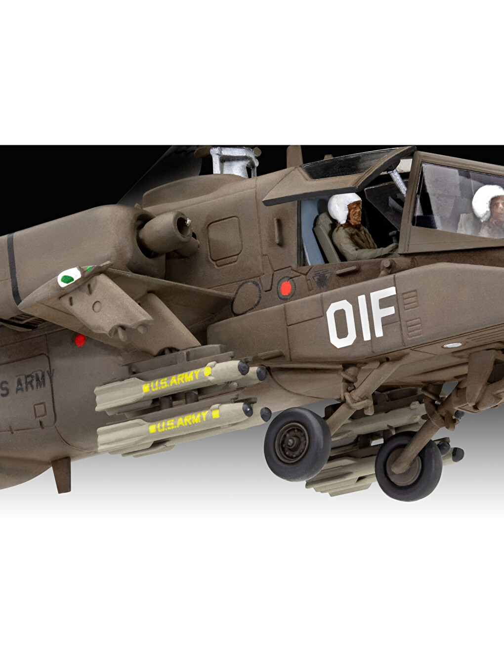 Model Kit Uçak Ah-64a Apache 03824-4