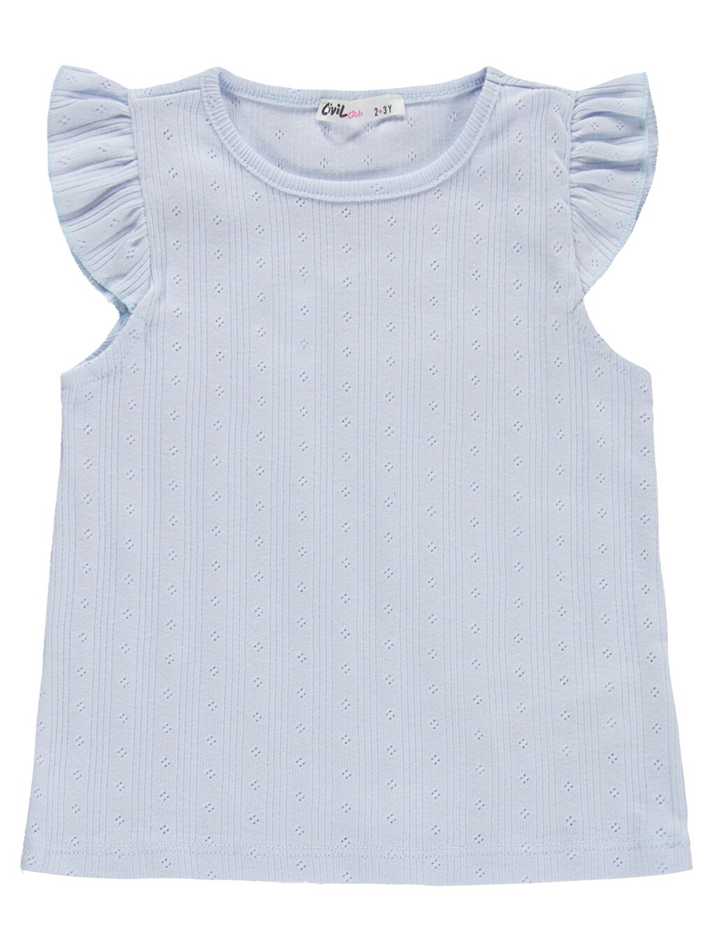 Girls Kaprili 2-5 Yaş Pijama Takımı - Mavi-3