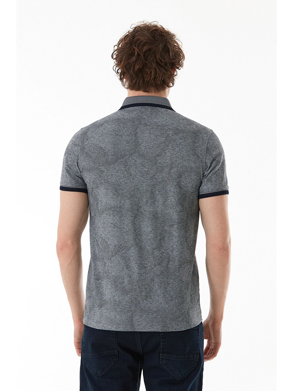 Mavi Basic Polo Yaka Slim Fit Tişört-3