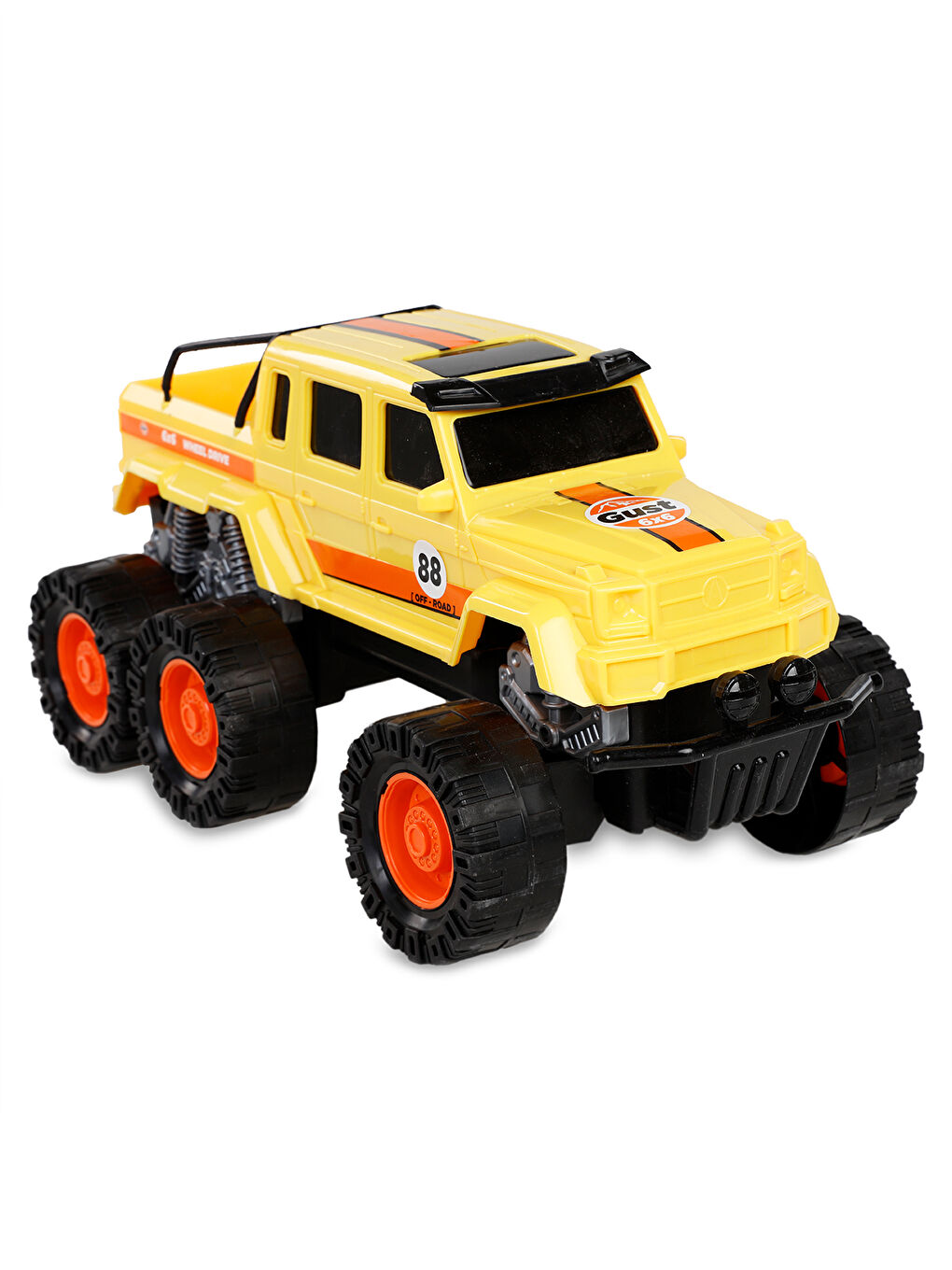 CNM50 Kabinli Of Road Sürtmeli Oyuncak Sarı-1