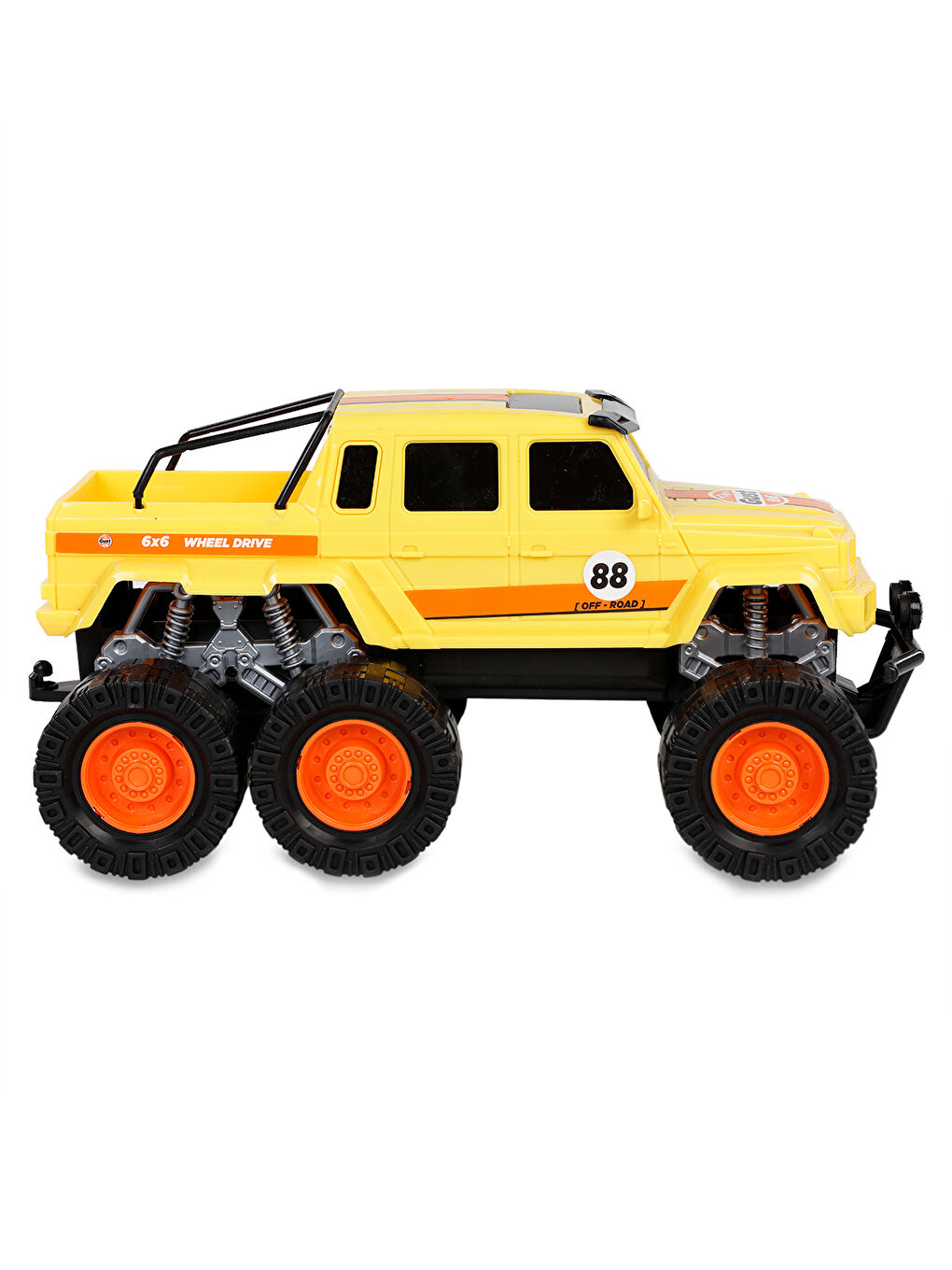 CNM50 Kabinli Of Road Sürtmeli Oyuncak Sarı-3